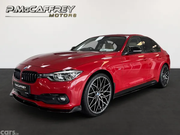 BMW 3-Series Saloon, Diesel, 2017, Red