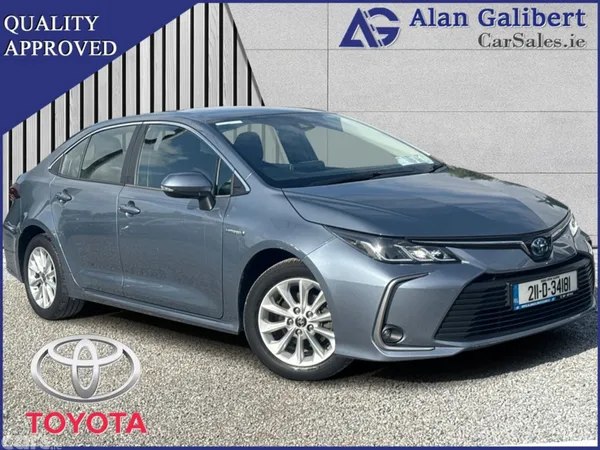 Toyota Corolla Saloon, Petrol Hybrid, 2021, Grey