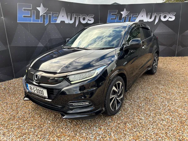 Honda Vezel Hatchback, Petrol Hybrid, 2018, Black