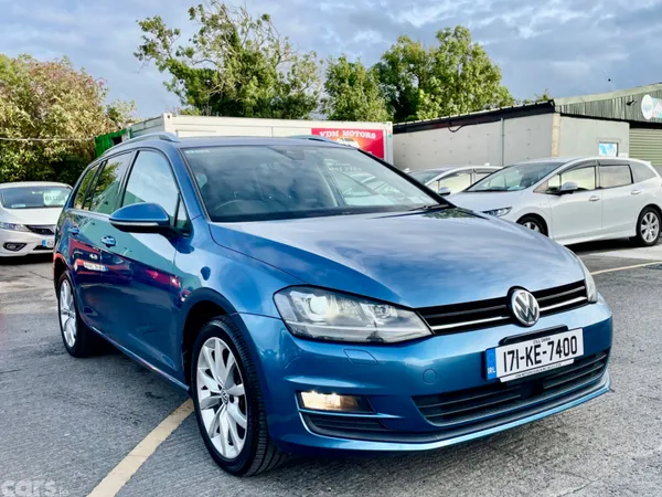 Volkswagen Golf Estate, Petrol, 2017, Blue