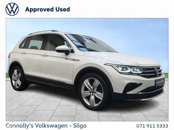 Volkswagen Tiguan SUV, Diesel, 2023, White