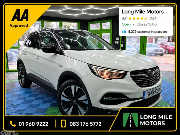 Opel Grandland X Hatchback, Diesel, 2019, White