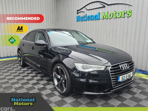 Audi A6 Saloon, Diesel, 2015, Black