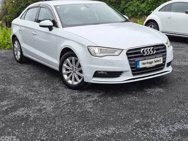 Audi A3 Saloon, Petrol, 2015, White