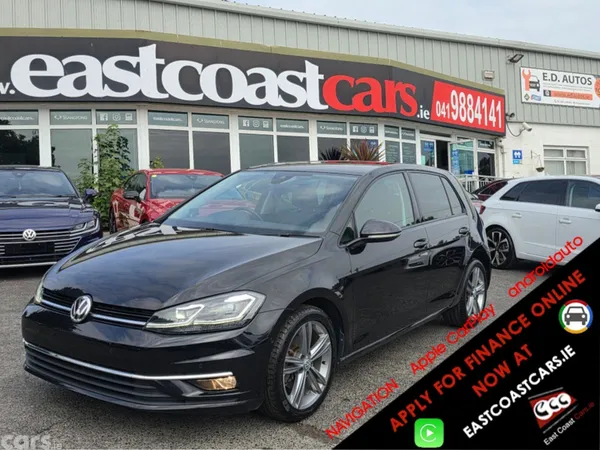 Volkswagen Golf Hatchback, Petrol, 2020, Black