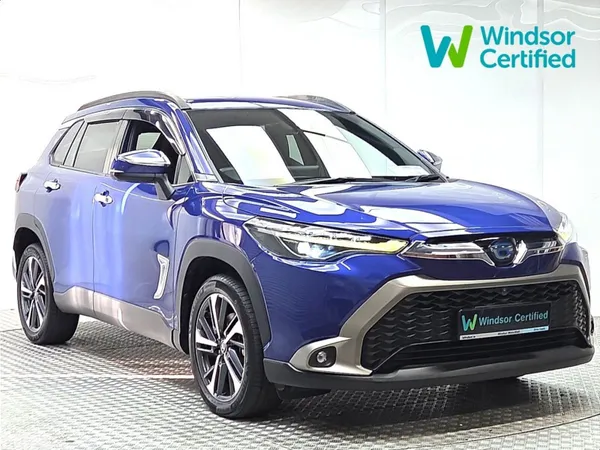 Toyota Corolla Cross SUV, Petrol Hybrid, 2022, Blue