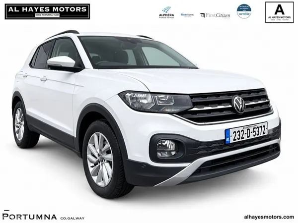 Volkswagen T-Cross SUV, Petrol, 2023, White