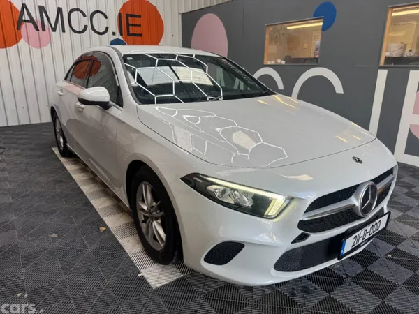 Mercedes-Benz A-Class Saloon, Petrol, 2021, White