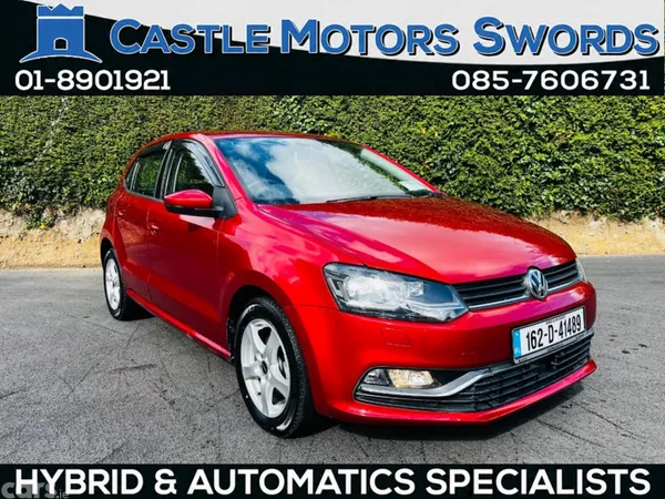 Volkswagen Polo Hatchback, Petrol, 2016, Red