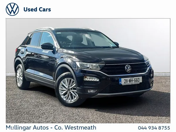 Volkswagen T-Roc SUV, Petrol, 2021, Black
