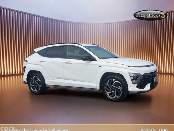 Hyundai KONA SUV, Petrol, 2023, White