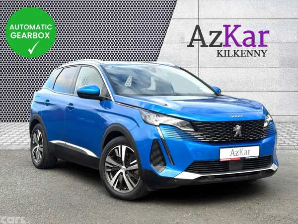 Peugeot 3008 SUV, Petrol Plug-in Hybrid, 2021, Blue