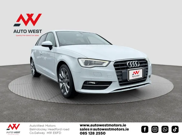 Audi A3 Hatchback, Petrol, 2016, White