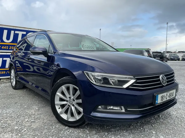 Volkswagen Passat Estate, Diesel, 2018, Blue