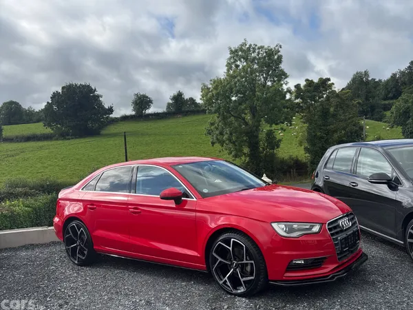 Audi A3 Saloon, Petrol, 2015, Red