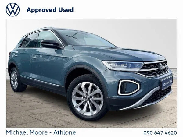 Volkswagen T-Roc SUV, Petrol, 2023, Blue