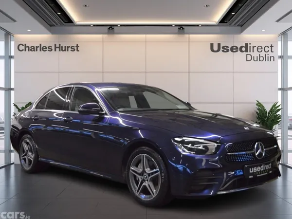 Mercedes-Benz E-Class Saloon, Petrol Plug-in Hybrid, 2022, Blue
