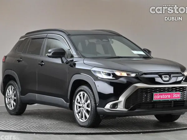 Toyota Corolla Cross SUV, Petrol Hybrid, 2024, Black