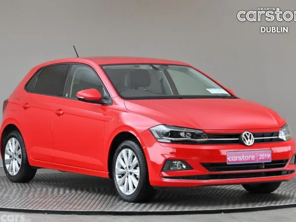Volkswagen Polo Hatchback, Petrol, 2019, Red