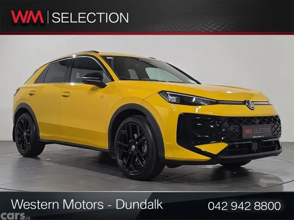 Volkswagen T-Roc SUV, Petrol, 2026, Yellow