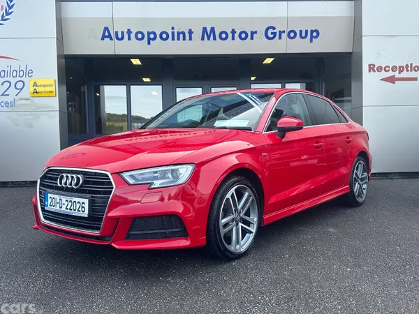 Audi A3 Saloon, Diesel, 2020, Red