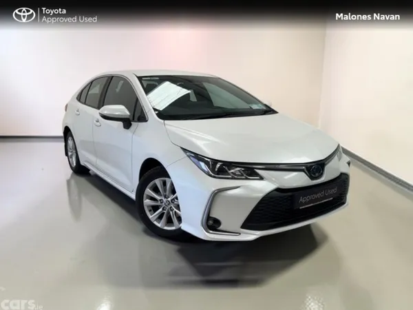 Toyota Corolla Saloon, Petrol Hybrid, 2024, White