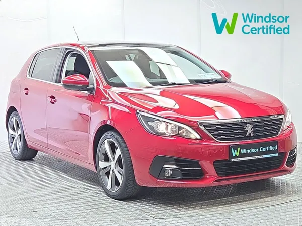 Peugeot 308 Hatchback, Diesel, 2019, Red