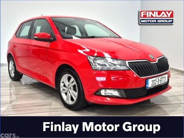 Skoda Fabia Hatchback, Petrol, 2020, Red