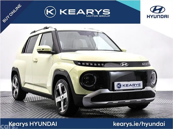 Hyundai INSTER SUV, Electric, 2026, Yellow