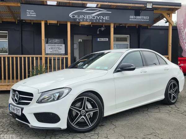Mercedes-Benz C-Class Saloon, Diesel, 2019, White