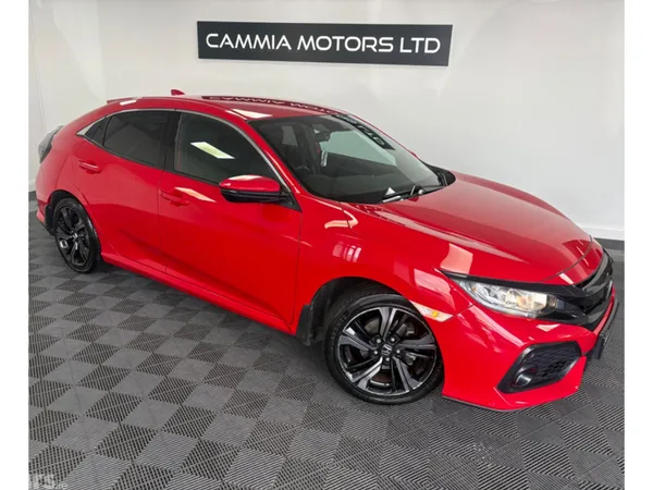 Honda Civic Hatchback, Petrol, 2019, Red