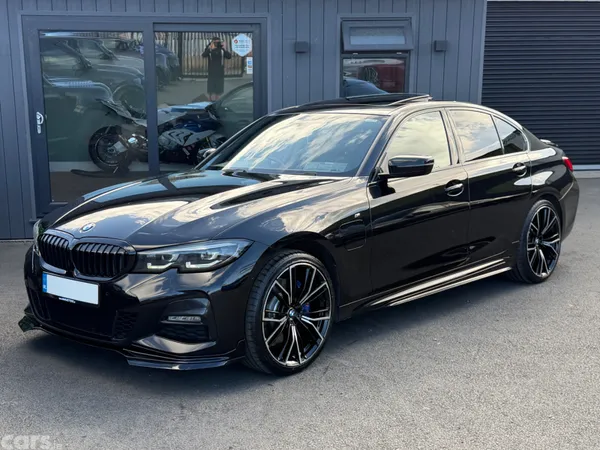 BMW 3-Series Saloon, Petrol Hybrid, 2021, Black