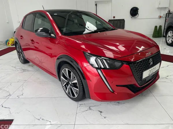 Peugeot 208 Hatchback, Petrol, 2021, Red
