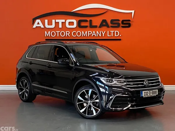 Volkswagen Tiguan Estate, Petrol Hybrid, 2023, Black