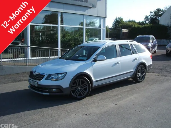 Skoda Superb Estate, Diesel, 2014, White