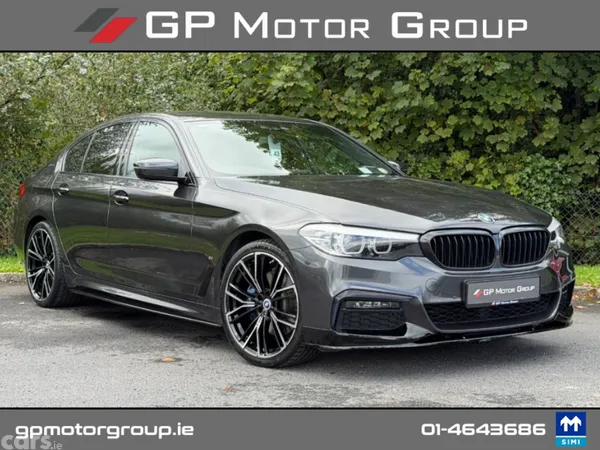 BMW 5-Series Saloon, Petrol Plug-in Hybrid, 2019, Grey