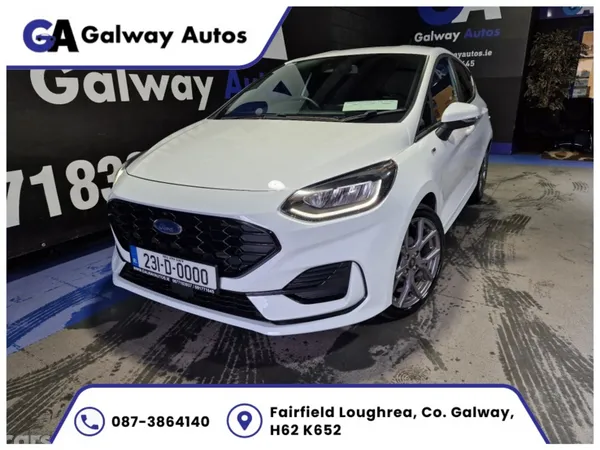 Ford Fiesta Hatchback, Petrol, 2023, White