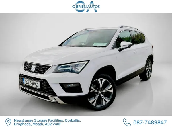 SEAT Ateca Estate, Petrol, 2020, White