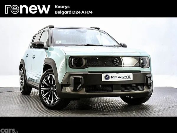 Renault 4 Hatchback, Electric, 2026, Green