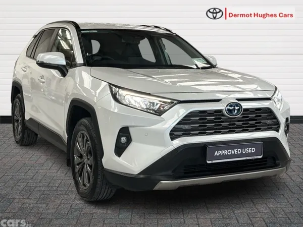 Toyota RAV4 SUV, Petrol Hybrid, 2024, White