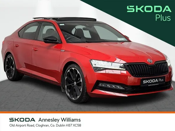 Skoda Superb Saloon, Diesel, 2024, Red