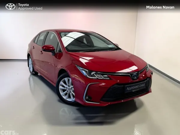 Toyota Corolla Saloon, Petrol Hybrid, 2025, Red