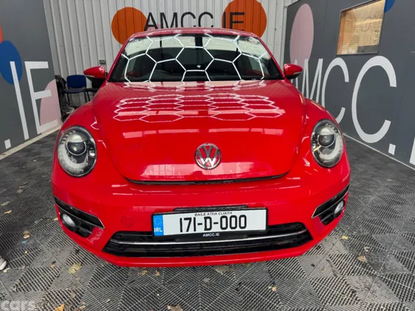 Volkswagen Beetle Hatchback, Petrol, 2017, Red
