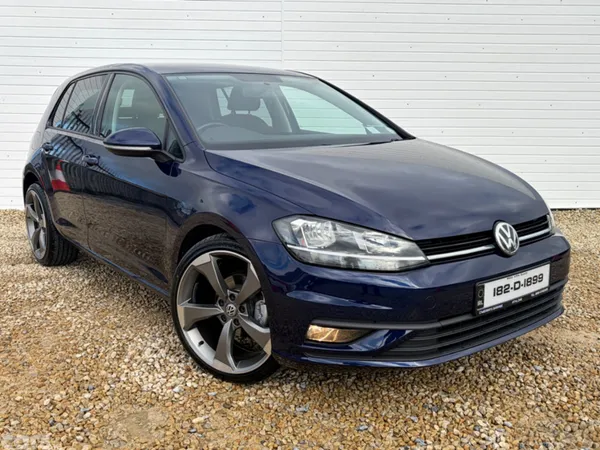 Volkswagen Golf Hatchback, Diesel, 2018, Blue