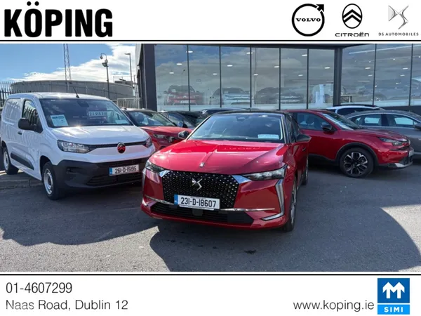 DS Automobiles DS 4 MPV, Petrol Plug-in Hybrid, 2023, Red