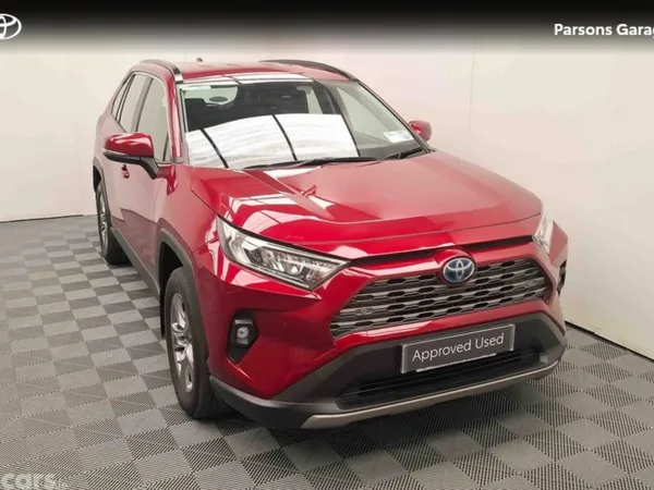 Toyota RAV4 SUV, Petrol Hybrid, 2024, Red