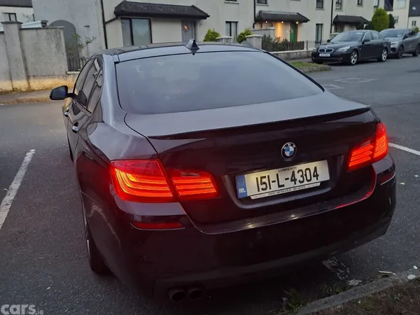 BMW 5-Series Saloon, Diesel, 2015, Black