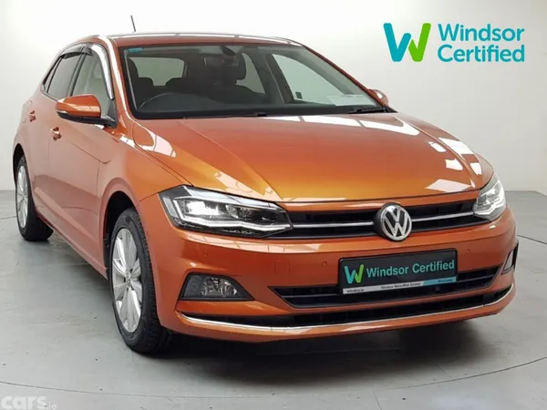 Volkswagen Polo Hatchback, Petrol, 2019, Orange