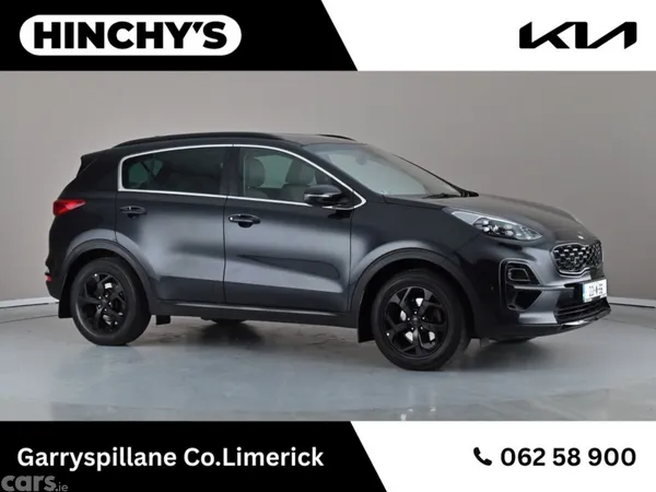 Kia Sportage SUV, Diesel Hybrid, 2022, Black