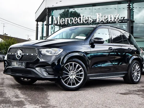 Mercedes-Benz GLE SUV, Diesel Plug-in Hybrid, 2026, Black